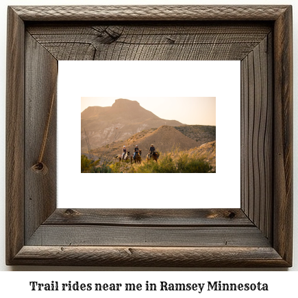 trail rides near me in Ramsey, Minnesota